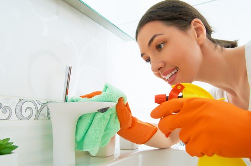 Detailed bathroom cleaning for a Camden property move-out