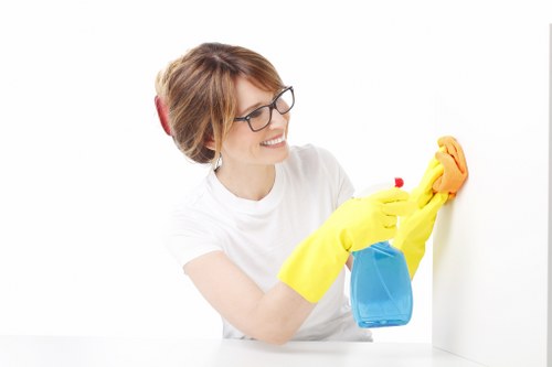 Local Camden cleaners carrying out a thorough residential deep clean